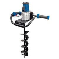 Thumbnail for Scheppach Elektro Erdbohrer EEB1500 | Erdlochbohrer Pfahlbohrer Gartenbohrer | Bohrerlänge 560mm | handlich mit 2 Griffen | 1200W Leistung | 150mm Bohrlöcher | inkl. 150mm Bohrer | abgasfrei im Sale