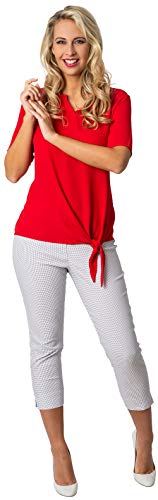 Stehmann Loli-602 Caprihose getupft (44, weiß-schwarz) im Sale