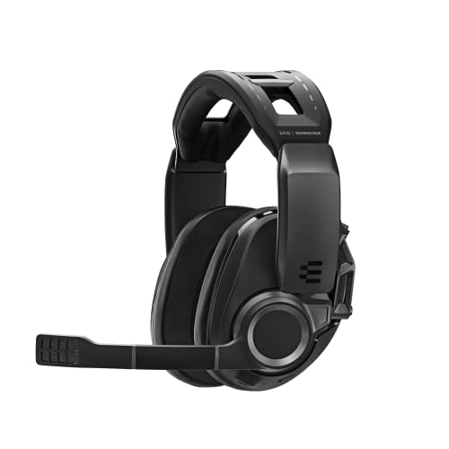 EPOS I Sennheiser GSP 670 Bluetooth Headphones, Wireless, 20 h Battery, Delay-free Microphone to Eliminate Noise, Flip-to-Mute, Ear Cushions, 7.1 Surround Sound, for PC, PS5, PS4 and Mobile, Black on Sale