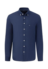 Thumbnail for FYNCH-HATTON weiches Oxford Hemd aus Baumwolle Navy / 3 im Sale