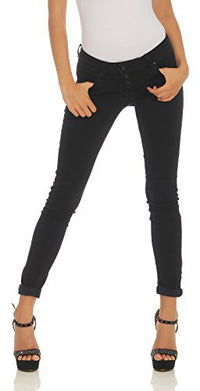 Thumbnail for Buena Vista Damen Jeans Malibu Stretch Twill Black schwarz - im Sale