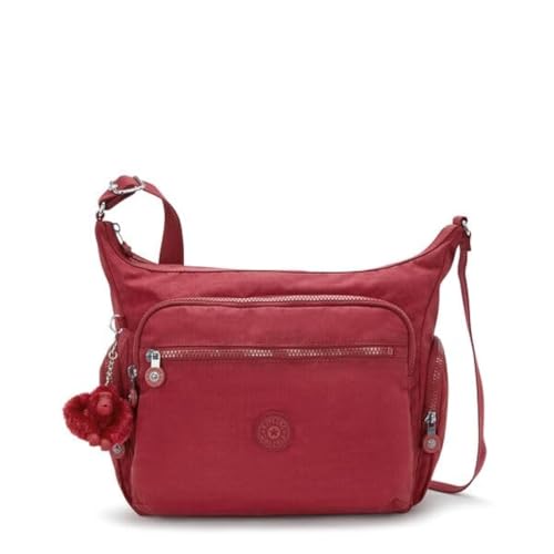 Kipling Gabbie, Medium Shoulder Bag, 18.5 x 80 x cm, Funky Red (RED) on Sale