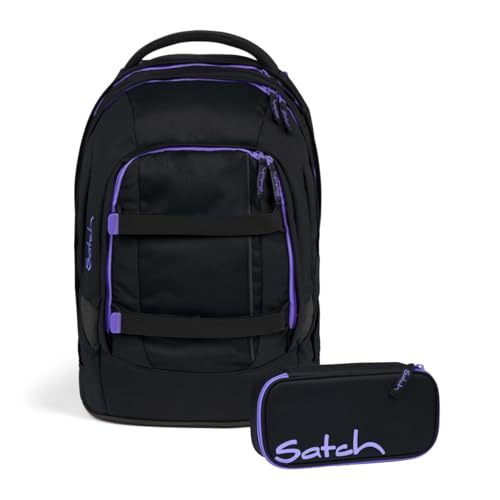 satch Pack School Backpack Set 2-Piece (Purple Phantom) on Sale