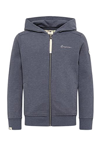 Ragwear Girls' Sweat Jacket Thea Zip Organic Sweatshirt Jacket with Hood Transition Jacket Made of Soft Cotton on Sale