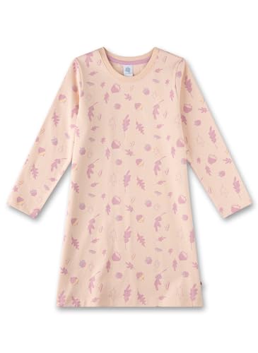 Sanetta Mädchen-Nachthemd Beige | Nachhaltiges und angenehmes Nachthemd aus Bio-Baumwolle für Mädchen. Nachtwäsche für Mädchen 116 im Sale