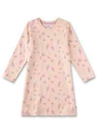Thumbnail for Sanetta Mädchen-Nachthemd Beige | Nachhaltiges und angenehmes Nachthemd aus Bio-Baumwolle für Mädchen. Nachtwäsche für Mädchen 116 im Sale