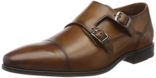 LLOYD Men's Slipper Milano, Men's Business Shoes, Loose Insole, Regular Width, Slipper, Moccasins, Low Shoes, Slides, Slip-on Shoes, BLACK, 42 on Sale