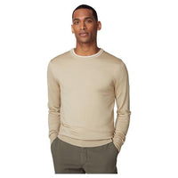 Thumbnail for Hackett London Herren Gmd Merino Silk Crew Strickwaren, Beige (Ivory White), im Sale