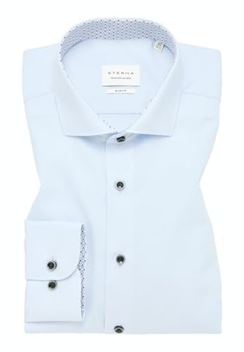 ETERNA Slim Fit Hemd Langarm Haifischkragen weiß im Sale