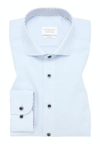 Thumbnail for ETERNA Slim Fit Hemd Langarm Haifischkragen weiß im Sale