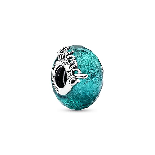 PANDORA Moments Rotes Herz & Pfeil Murano-Glas Charm-Anhänger aus Sterling Silber, Zirkonia, Kompatibel Moments Armbänder, 793085C01 im Sale