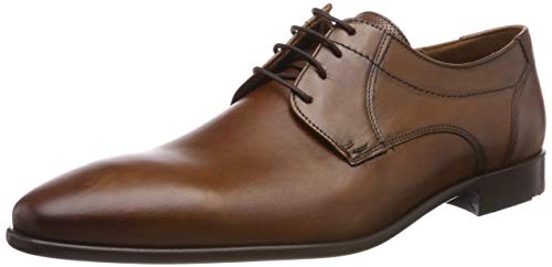 LLOYD Men's Lace-Up Shoes Manon, Men's Business Shoes, Derby, Regular Width, Street Shoes, Lace-Up, Lace-Up, Shoes, Low-tie, BLACK, 43 on Sale