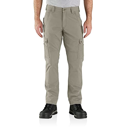 Carhartt Herren Rugged Flex Relaxed Fit Ripstop Cargo Work Utility Pants, Schwarz, 36W / 32L EU im Sale