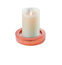 Thumbnail for sompex Krismasi, round candle holder, ceramic copper - 5222 on sale