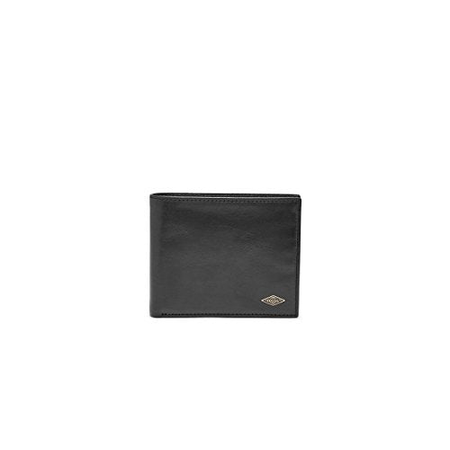Fossil Brieftasche für Männer Ryan, Leder Bifold schwarz 11,4 cm x 2,5 cm B x 9,5 cm H ML3736001 im Sale