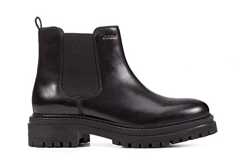 Geox Damen D Iridea B Stiefeletten, Schwarz, EU im Sale