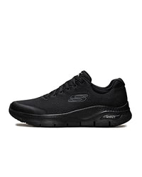 Thumbnail for Skechers Men's Arch Fit Sneaker, Black Textile Synthetic Trim, EU on sale