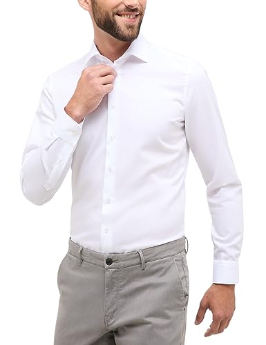 ETERNA Herren Original Shirt Slim FIT 1/1 weiß 41_H_1/1 im Sale