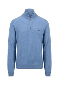 Thumbnail for FYNCH-HATTON Troyer Zip, Merino Cashmere - on sale