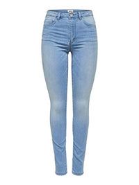 Thumbnail for ONLY Women's Onlroyal Hw Sk Bb Bj13333 Noos Jeans, Light Blue Denim, / 30L EU on sale