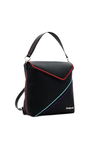 Desigual Women's Accessories PU Backpack Mini, Schwarz im Sale