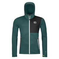 Thumbnail for ORTOVOX 86986-62301 Fleece Hoody Sweatshirt Herren Dark Pacific im Sale