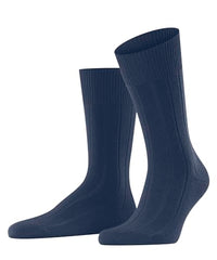Thumbnail for FALKE Men's Lhasa Rib SO Wool Cashmere Plain 1 Pair Socks, Blue (Royal Blue 6000) new and environmentally friendly, 39-42 on sale