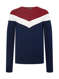 Thumbnail for KEY LARGO Herren RÜDIGER Round Pullover, Silver-Black (2155), im Sale
