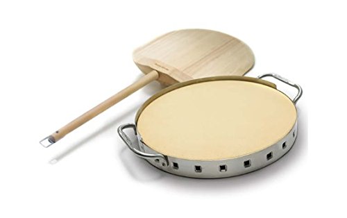 BROIL KING Premium pizza stone set on sale