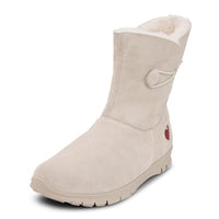 Thumbnail for VITAFORM Winterboots Damen gefüttert – Gefütterte Stiefel für Damen – Rutschhemmend, Leicht und besonders Warm weiß 37 im Sale