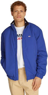 Thumbnail for Tommy Jeans Herren Jacke Essential Padded Jacket mit Reißverschluss, Blau (Bright Blue), im Sale