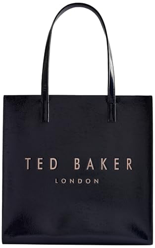 Ted Baker Women's CRINKON-Crinkle Large Bag Icon Bag, DK-Blue on sale