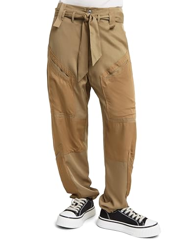 G-Star RAW Women's Pants Tone on Tone Cargo Pant Wmn, Braun (Coriander D24608-D521-G290), 32 im Sale