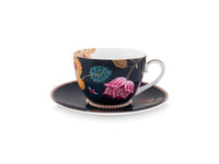 Thumbnail for Pip Studio Fantasy Denim Blue Cappuccino Tasse mit Untertasse 0,28l im Sale