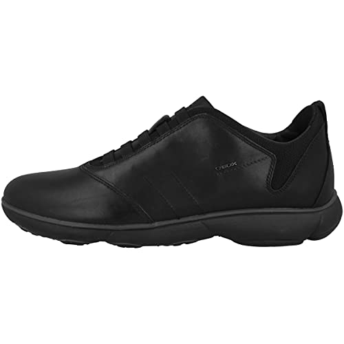 Geox Jungen U Nebula B Sneakers, Schwarz (Schwarz), EU im Sale