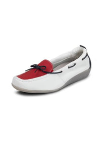 Thumbnail for VITAFORM Mokassins Damen Leder Weite H - Bequeme und Elegante Damen Schuhe - Leichte Slipper aus italienischem Hirschleder weiß 39 im Sale