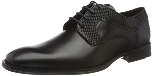 LLOYD Herren Gilbert Uniform-Schuh, SCHWARZ/Ocean, EU im Sale