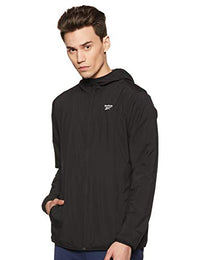 Thumbnail for Reebok Herren LIGHT JACKET Te Woven Jacket, Black, FP9172, im Sale
