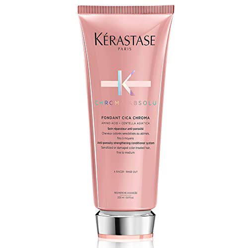 Kérastase | Haarspülung für dünneres, strapaziertes oder geschädigtes und coloriertes Haar, Cica Chroma Conditioner, Chroma Absolu, 200 ml im Sale