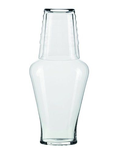 Spiegelau 1 Liter Tag und Nacht Glas Dekanter mit Tumbler im Sale