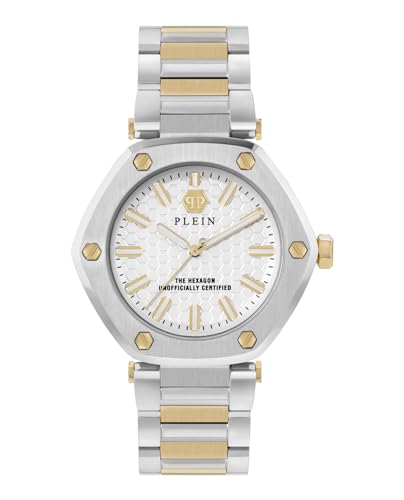Philipp Plein Damen Uhr Analog Quarz The Hexagon PW1BA0423 Edelstahl im Sale