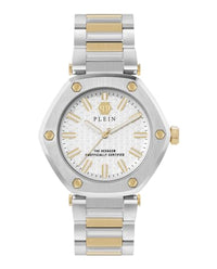 Thumbnail for Philipp Plein Damen Uhr Analog Quarz The Hexagon PW1BA0523 Edelstahl im Sale
