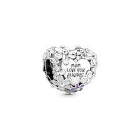 Thumbnail for PANDORA Charm Blumiges Herz Mum Pink 791155C01 im Sale