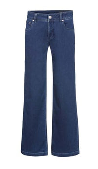 Thumbnail for Herrlicher women's jeans jeans trousers flared fit Edna 5893 D9705 with wide flared leg on sale