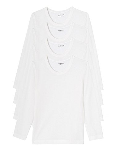 Vertbaudet 4er-Pack Shirts für Jungen weiß 98/104 im Sale