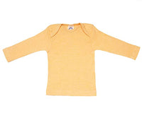 Thumbnail for Cosilana, Baby Schlupfhemd Langarm, 45% KBA Baumwolle 35% kbT Wolle, 20% Seide (Pflaume Meliert, Gr 98-104) im Sale