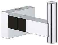 Thumbnail for GROHE Essentials Cube - Bademantelhaken (Metall, verdeckte Befestigung, langlebige Oberfläche), chrom, 40511001 im Sale