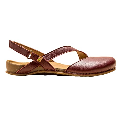 El Naturalista Damen Sling Ballerinas PANGLAO, Frauen Flats,Sommerschuhe,Ballerina-Schuhe,Ballett-Schuhe,Ballet-Flats,flach,Rioja,37 im Sale