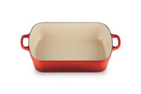 Thumbnail for Le Creuset Signature Cast Iron Roasting Pan, 33 cm, Rectangular, Suitable for all hob types and induction, Volume: 4.9 l, 3.85 kg, Cherry Red, 20184330602422 on Sale