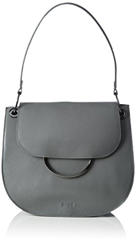 BREE Damen Cordoba 2 S17 Schultertasche Grau (Dark Grey) im Sale